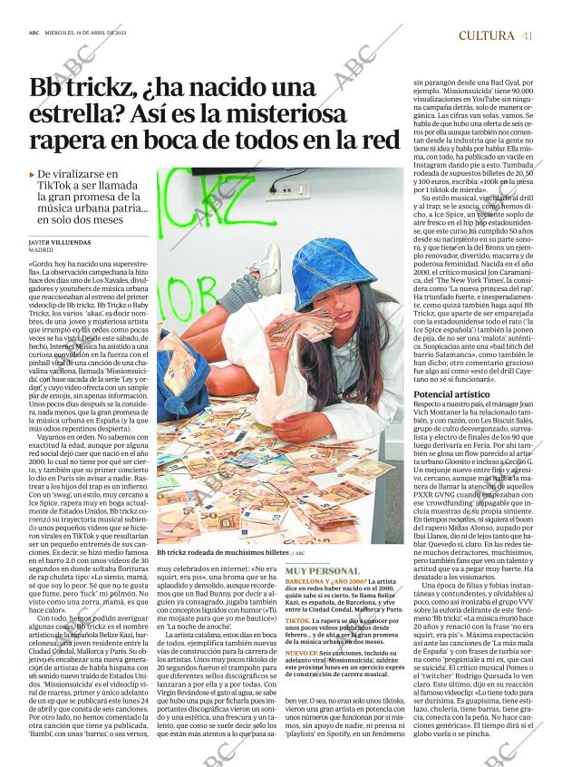 ABC MADRID 19-04-2023 página 41