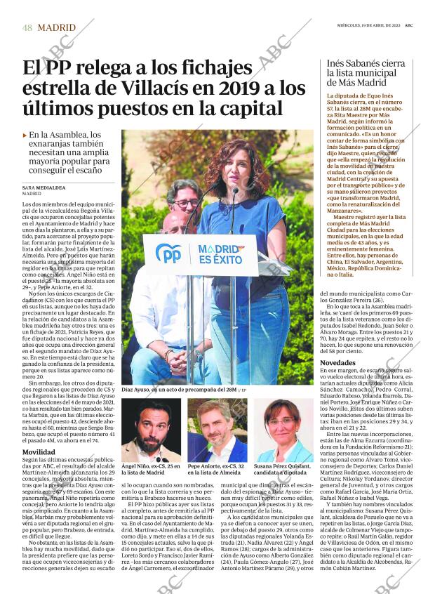 ABC MADRID 19-04-2023 página 48