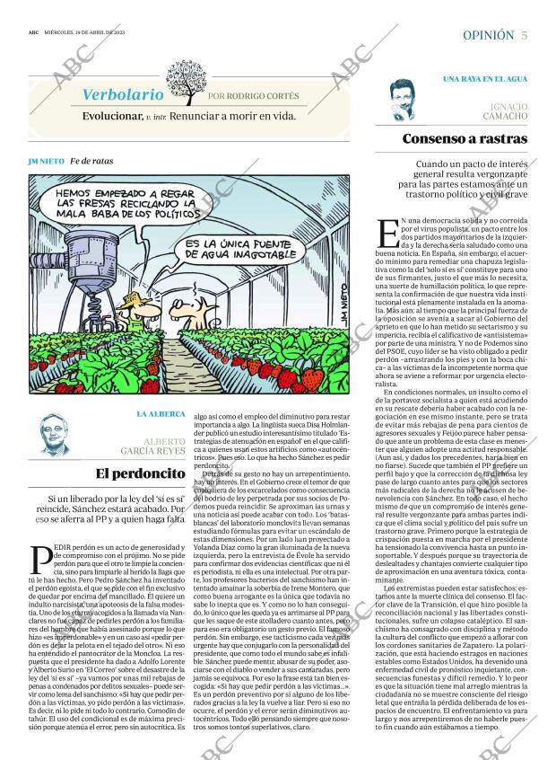 ABC MADRID 19-04-2023 página 5