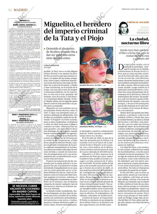 ABC MADRID 19-04-2023 página 50