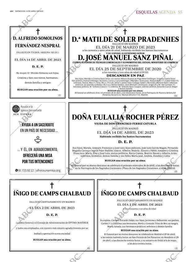 ABC MADRID 19-04-2023 página 55