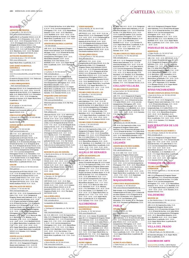 ABC MADRID 19-04-2023 página 57