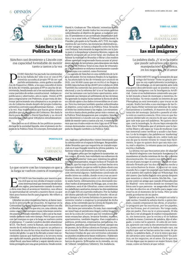 ABC MADRID 19-04-2023 página 6