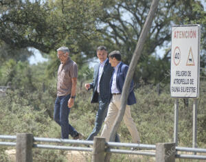 Visita al Parque Nacional de Doñana del presidente del gobierno Pedro Sánchez,...