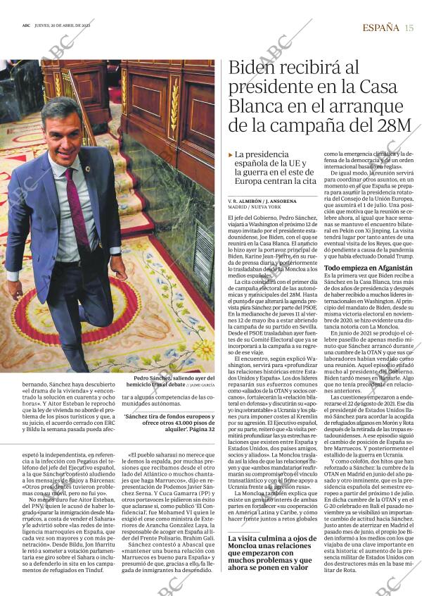 ABC MADRID 20-04-2023 página 15