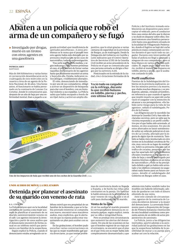 ABC MADRID 20-04-2023 página 22