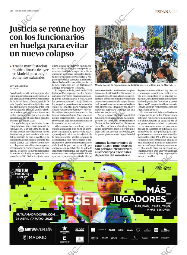 ABC MADRID 20-04-2023 página 23