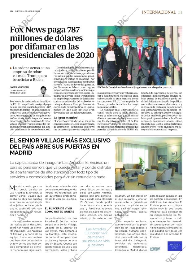 ABC MADRID 20-04-2023 página 31