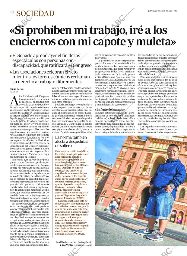 ABC MADRID 20-04-2023 página 40