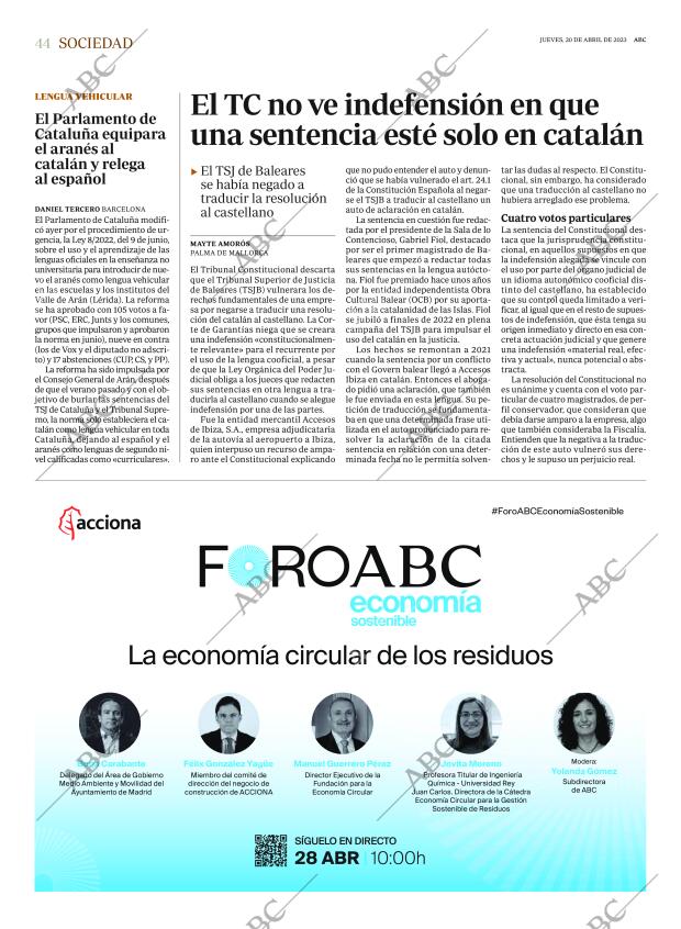 ABC MADRID 20-04-2023 página 44