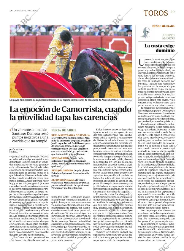 ABC MADRID 20-04-2023 página 49