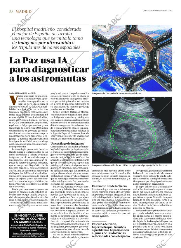 ABC MADRID 20-04-2023 página 58