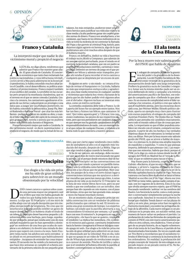 ABC MADRID 20-04-2023 página 6