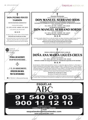 ABC MADRID 20-04-2023 página 63