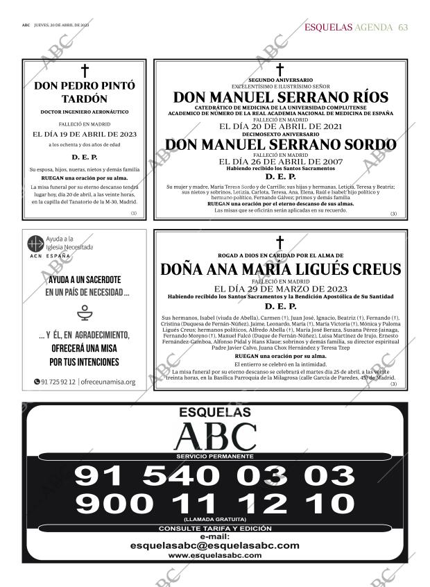 ABC MADRID 20-04-2023 página 63