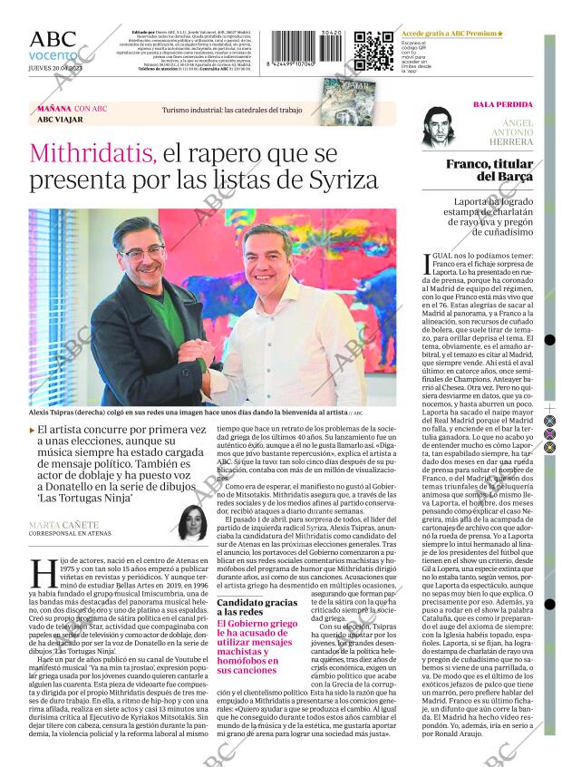 ABC MADRID 20-04-2023 página 72