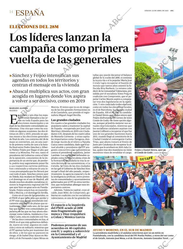 ABC MADRID 22-04-2023 página 14