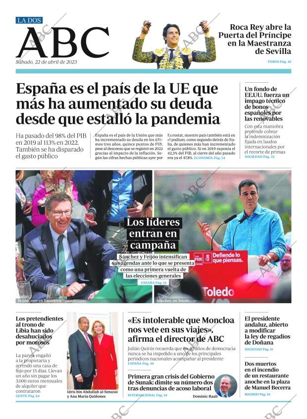 ABC MADRID 22-04-2023 página 2