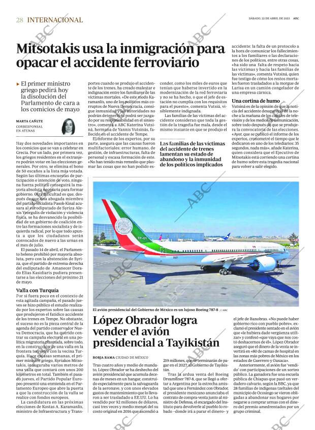 ABC MADRID 22-04-2023 página 28