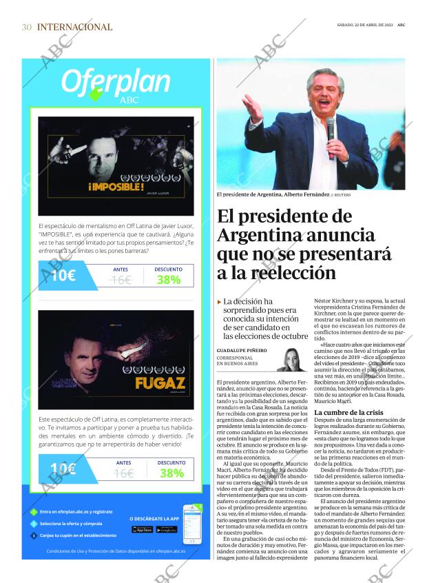 ABC MADRID 22-04-2023 página 30
