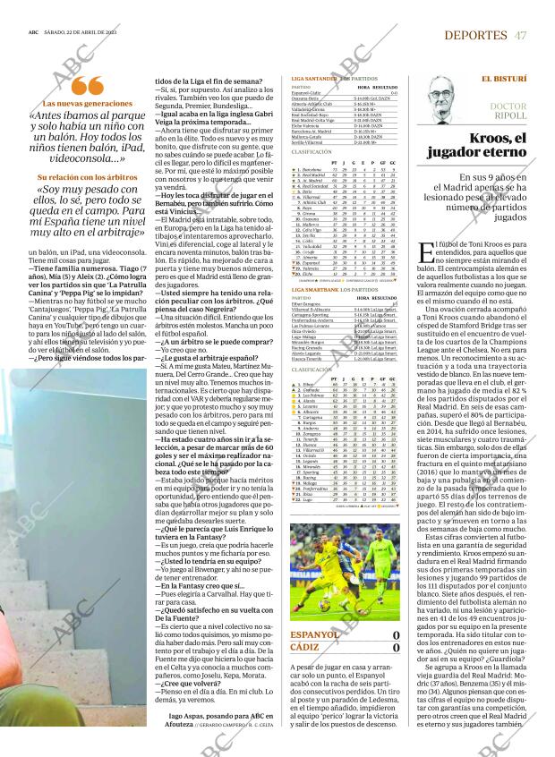 ABC MADRID 22-04-2023 página 47