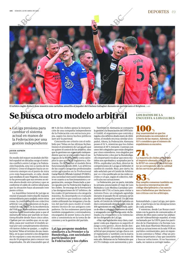 ABC MADRID 22-04-2023 página 49