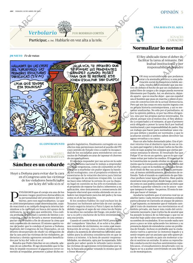 ABC MADRID 22-04-2023 página 5