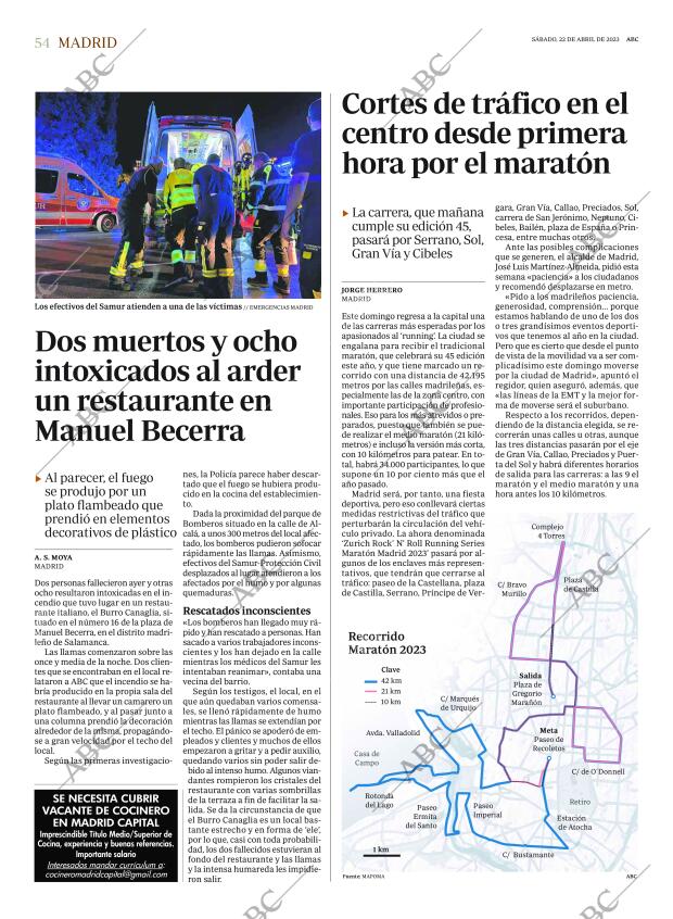 ABC MADRID 22-04-2023 página 54