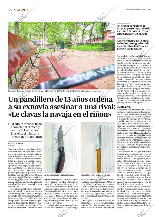 ABC MADRID 22-04-2023 página 56
