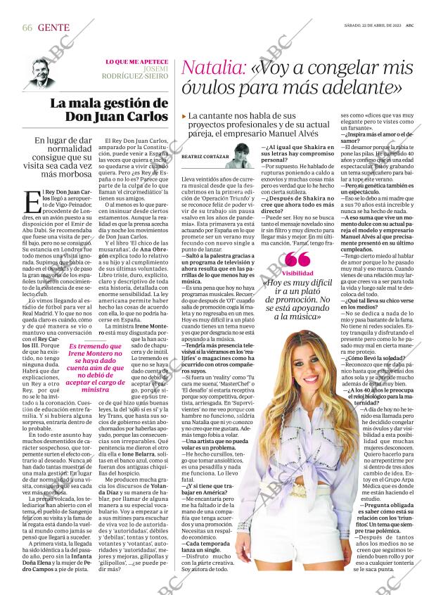 ABC MADRID 22-04-2023 página 66