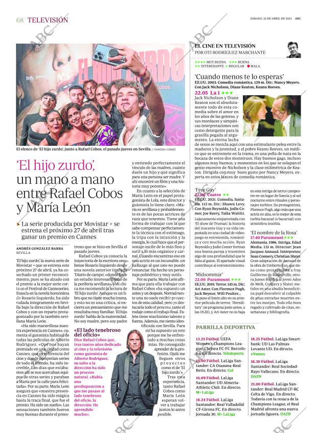 ABC MADRID 22-04-2023 página 68
