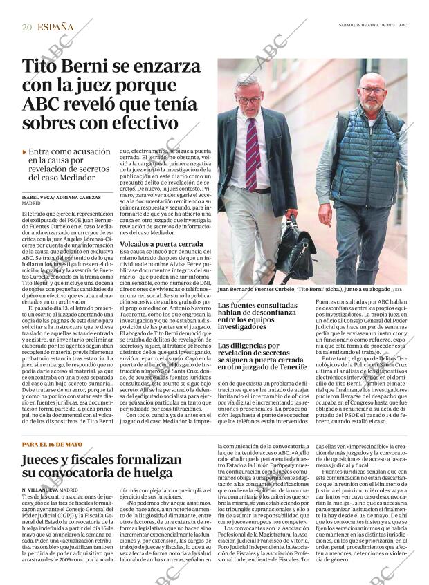 ABC MADRID 29-04-2023 página 20