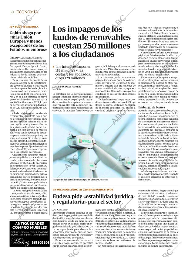 ABC MADRID 29-04-2023 página 30
