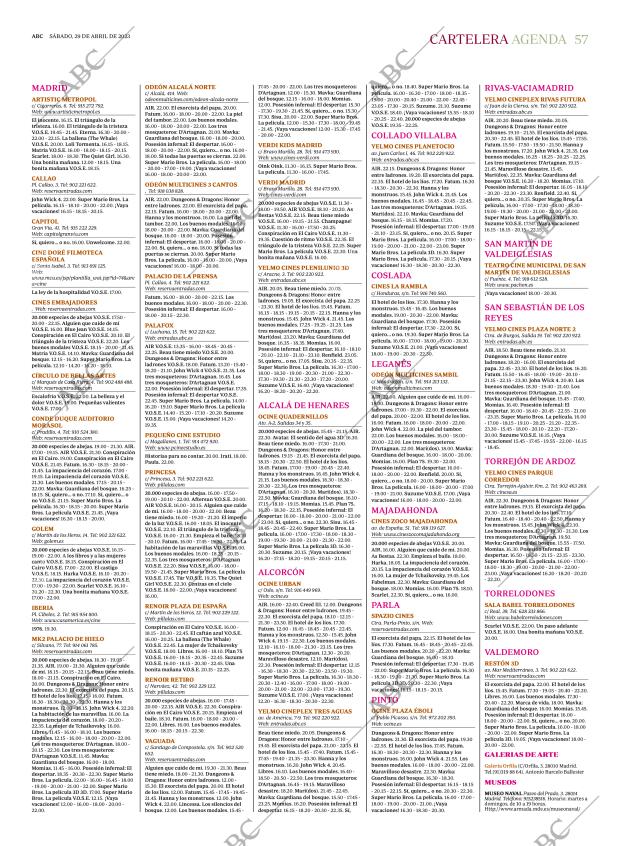 ABC MADRID 29-04-2023 página 57