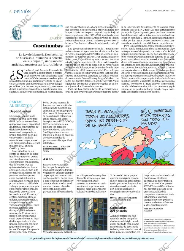 ABC MADRID 29-04-2023 página 6