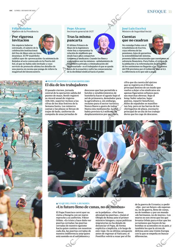 ABC MADRID 01-05-2023 página 11