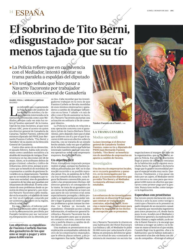 ABC MADRID 01-05-2023 página 14