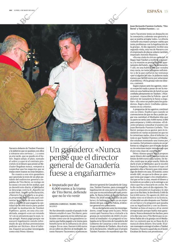 ABC MADRID 01-05-2023 página 15