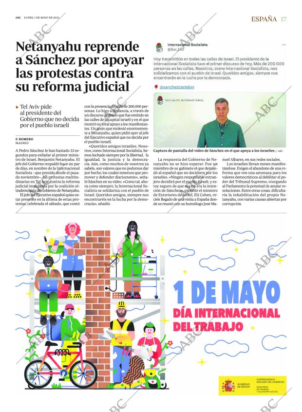 ABC MADRID 01-05-2023 página 17