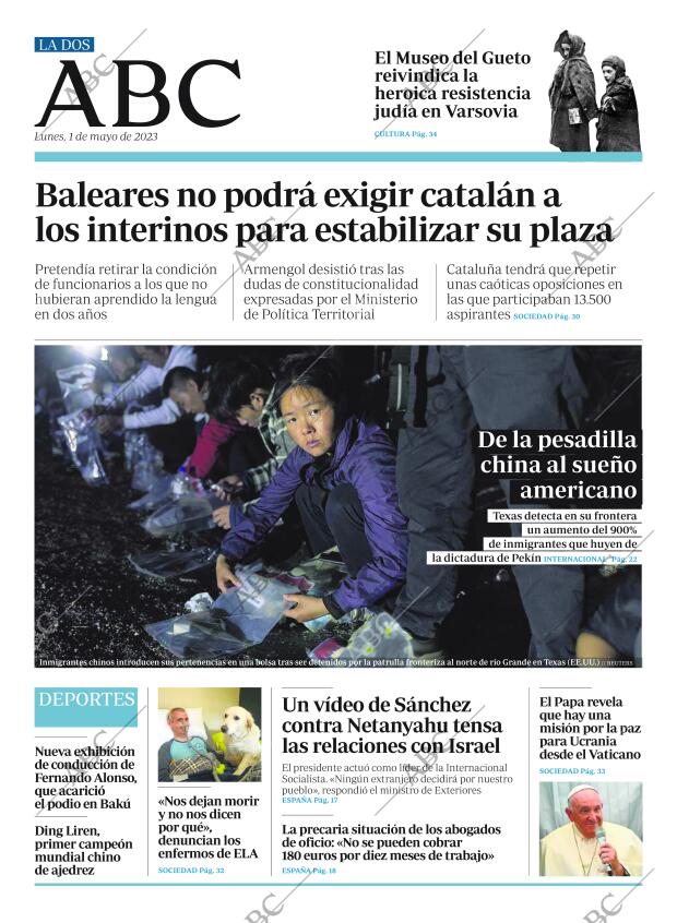 ABC MADRID 01-05-2023 página 2