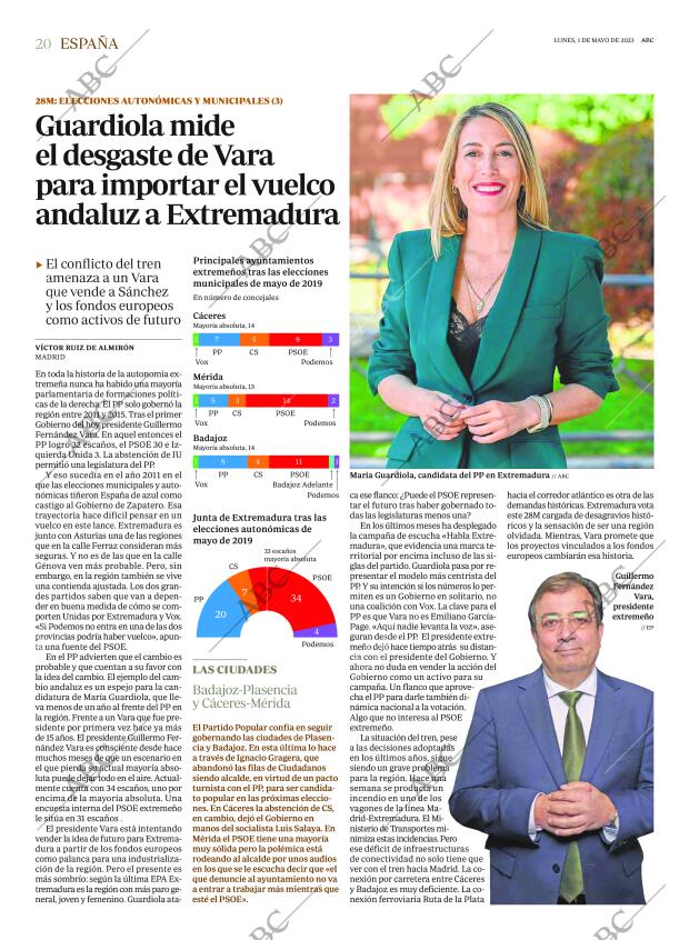 ABC MADRID 01-05-2023 página 20