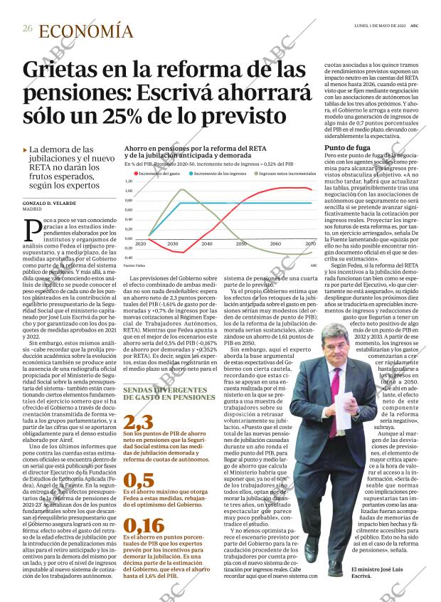 ABC MADRID 01-05-2023 página 26
