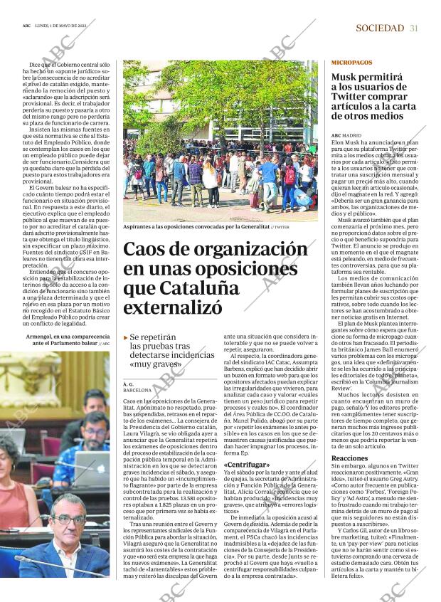 ABC MADRID 01-05-2023 página 31