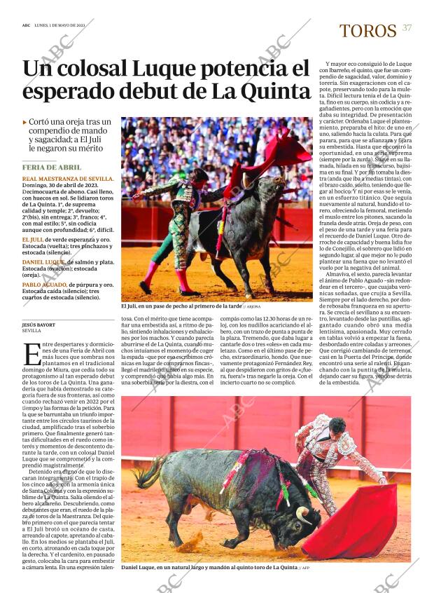ABC MADRID 01-05-2023 página 37