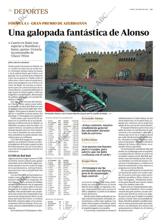 ABC MADRID 01-05-2023 página 38