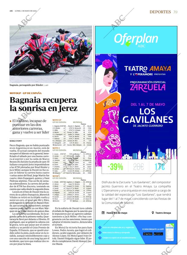 ABC MADRID 01-05-2023 página 39