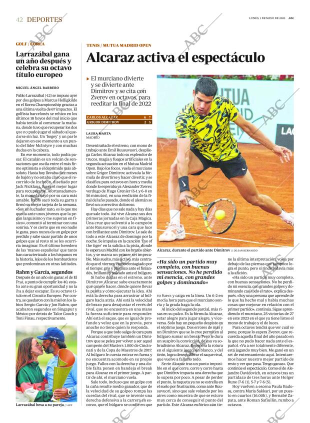 ABC MADRID 01-05-2023 página 42