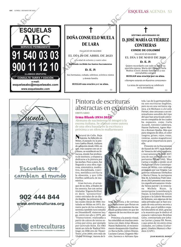 ABC MADRID 01-05-2023 página 53