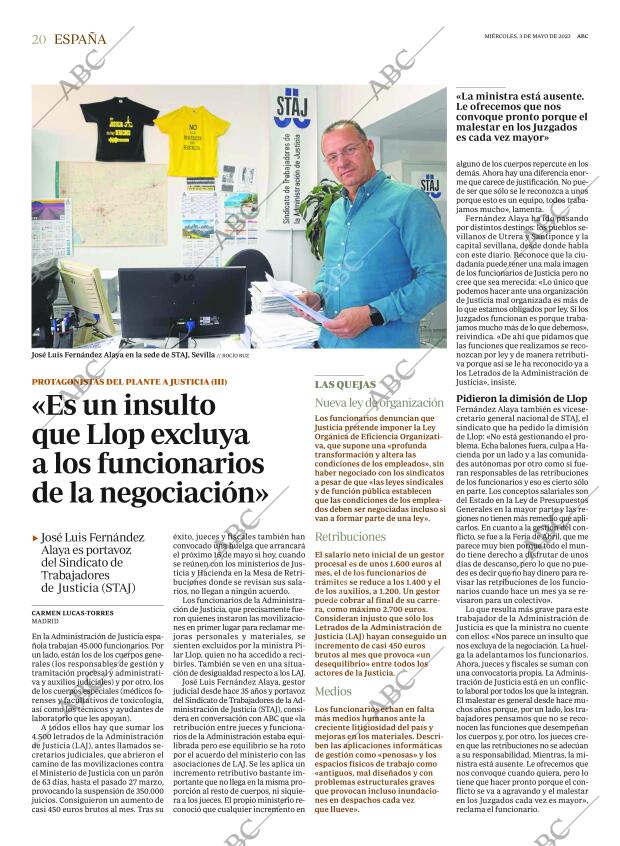 ABC MADRID 03-05-2023 página 20