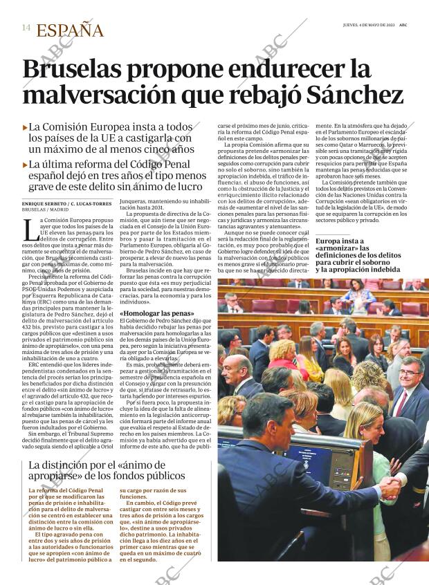 ABC MADRID 04-05-2023 página 14